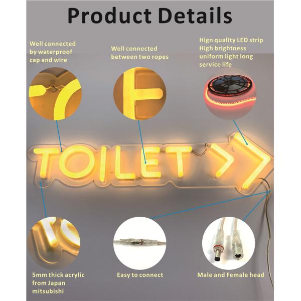 HIGHSPAN Personalized 3d Neon Channel Letters With Acrylic Board