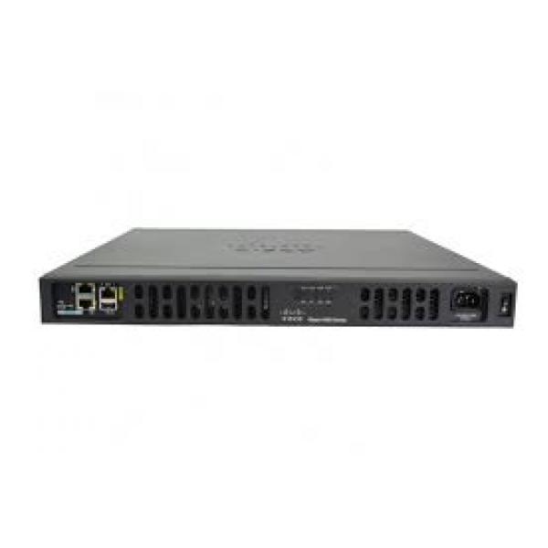 ISR4331/K9 Cisco Integrated Services Router 1000Mbps For Branch Offices