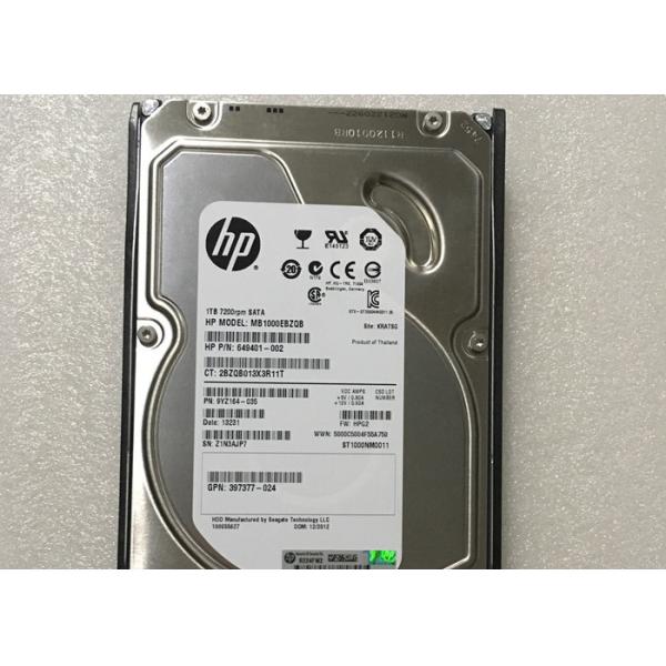 1T SATA HP Hard Disk 454146-B21 454273-001 1T 7.2K 3.5 Inch 1 Year Warranty