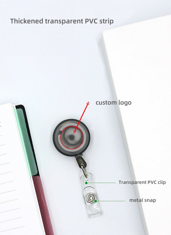 Retractable Badge Reel with Alligator Clip