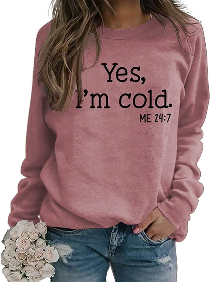 Funny Letters Printed Casual Loose Sublimation Pullover Sweater Print On Demand OEM