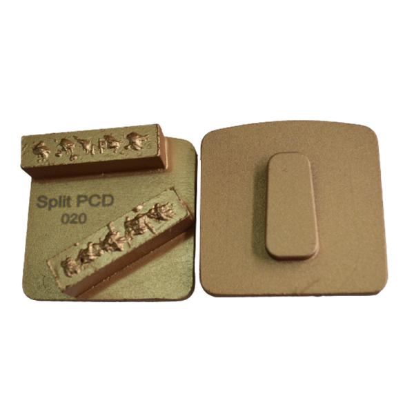 Diamond PCD Grinding Tool / Shoes Epoxy Removal 2 Segments