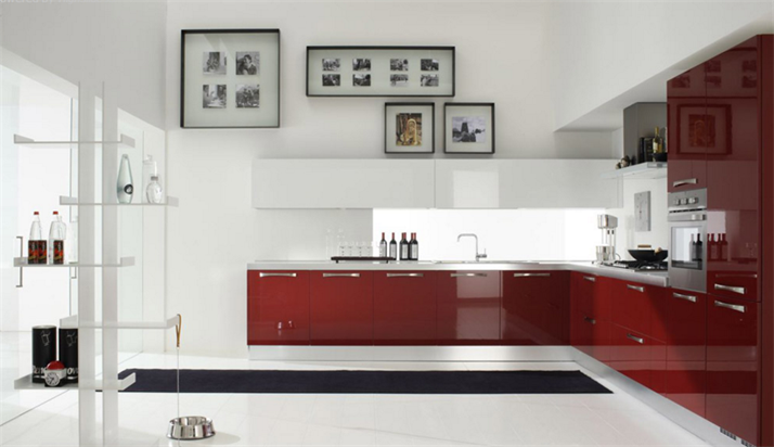 2019 popular high gloss acrylic mdf board for kitchen cabinet