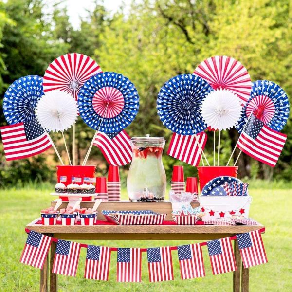 American Flag Red White And Blue