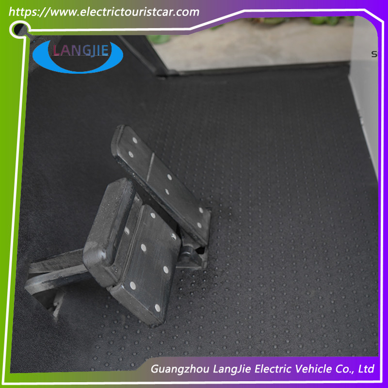 EZGO TXT Floor Mat Golf Cart Anti Slip Black Rubber Floor Mat Full Coverage Floor Liner Mat