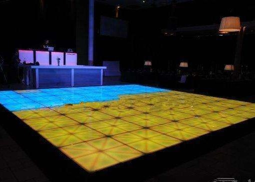 20W Power Consumption LED Dance Floor in Single Colours for Performance -20°C To 60°C