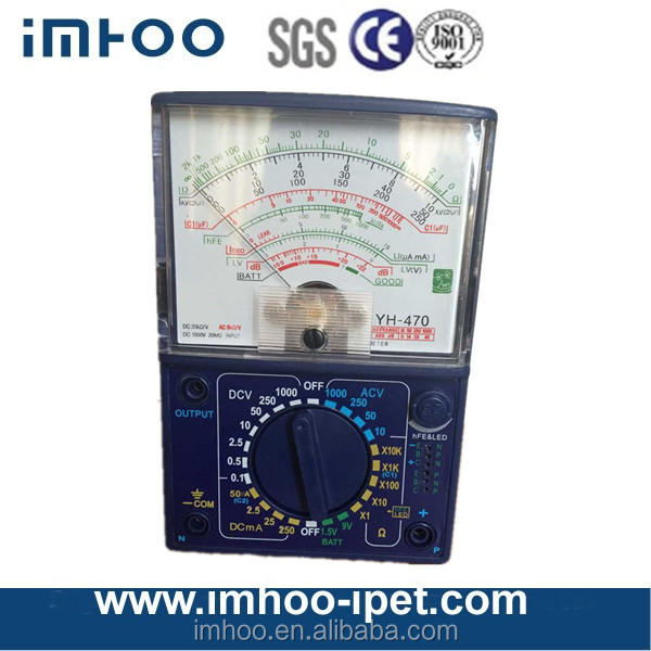 YH-471 Analogue Multimeter side view