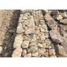 Buy cheap Galvanized Metal Gabion Cage 2x1x1m with 80x100mm Hexagonal Mesh from wholesalers
