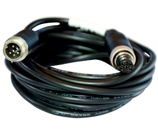 M12 6-Pin Aviation Extension Cable for Streamax IPC Cameras
