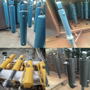 Quality Komatsu Volvo Hitachi Hydraulic Cylinder Steel Body Material Non Standard for sale