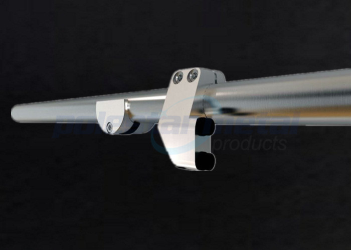 Stainless Steel Decorative Garage Door Hardware For Wood Door Sliding