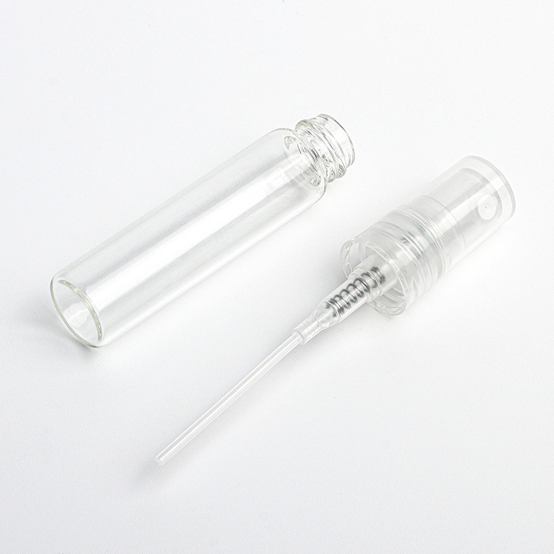 PET Mini Travel Empty Mist Spray Bottles Perfume Fragrance Clear 2ml 3ml 5ml