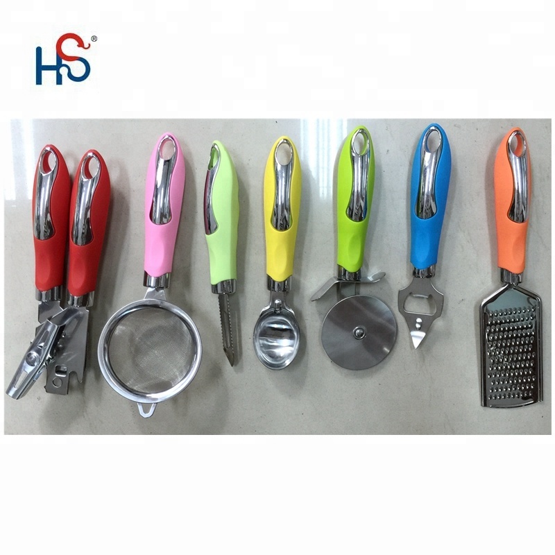Wooden Houseware Kitchen Gadget Set Home Kitchen Accessories for Fruit Vegetable
