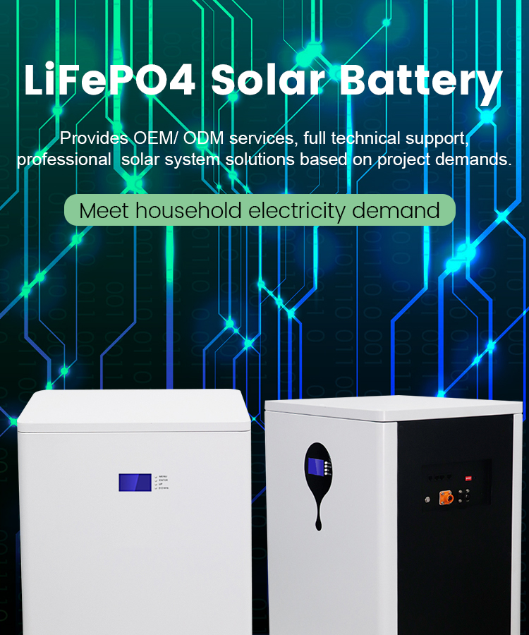 Vertical Home Energy Storage Battery 12.8kwh Lifepo4 Lithium Ion Battery 48 Volt 250ah