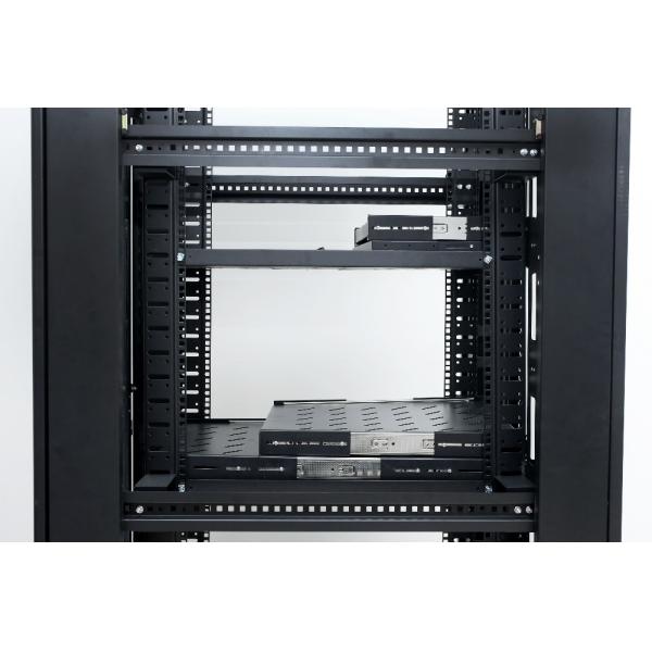 42U 800*1000 Floor Standing Server Rack 19 27'' Inch With Tempered Glass Door Post R