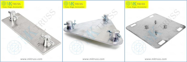 Aluminum Lighting Truss Accessories Half Spigot with Pin Clip
