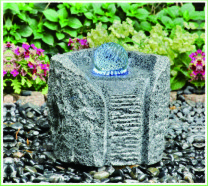 Shell Shape Outdoor Garden Water Fountains , Durable Granite Water Fountain
