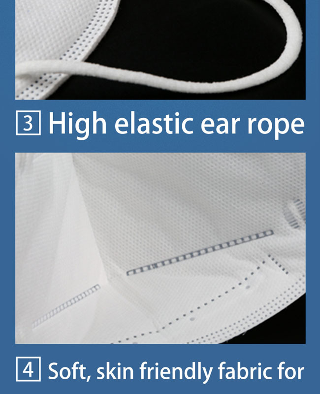 Non Woven N95 Face Mask Disposable Earloop Face Mask Environment Friendly