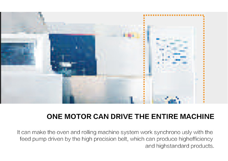 Automatic Sugar Cone Production Line For Making Ice Cream