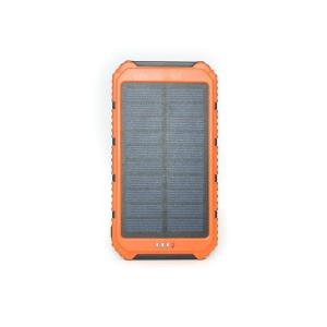 Quality Fashionable Portable Solar Power Bank 10000mah Stylish Design With LED Light for sale