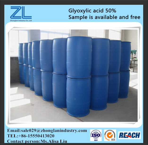 Quality glyoxylic acid used in semipermanent hair straightening for sale