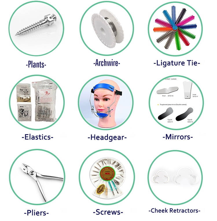 Round And Rectangular Stainless Steel Archwire For Dental Orthodontic Health Materials
