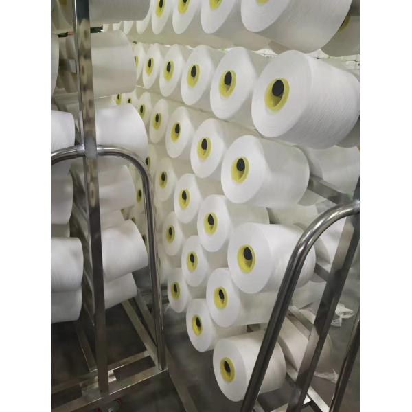 50S/2 Recycled Polyester Twisted Yarn GRS Certificated Eco Friendly