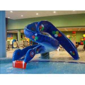 Kids Cobra Water Slide Fiberglass Swimming Pool Snake Water Slide