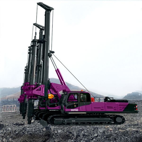 Rotary Drilling Rig Borehole Depth 20m Highway Municipal Construction Drilling Equipment Portable Drilling Rig
