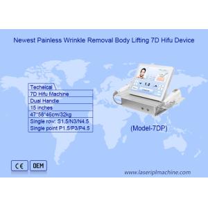 Quality Foldable Wrinkle Removal Micro Focused Ultrasound HIFU 9D Device for sale