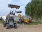 Front Construction Equipment Compact Wheel Loaders 800Kg Operating Weight