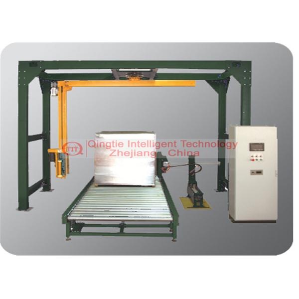 Cantilever Online Pallet Wrapping Machine High Sensitivity Emergency Braking System