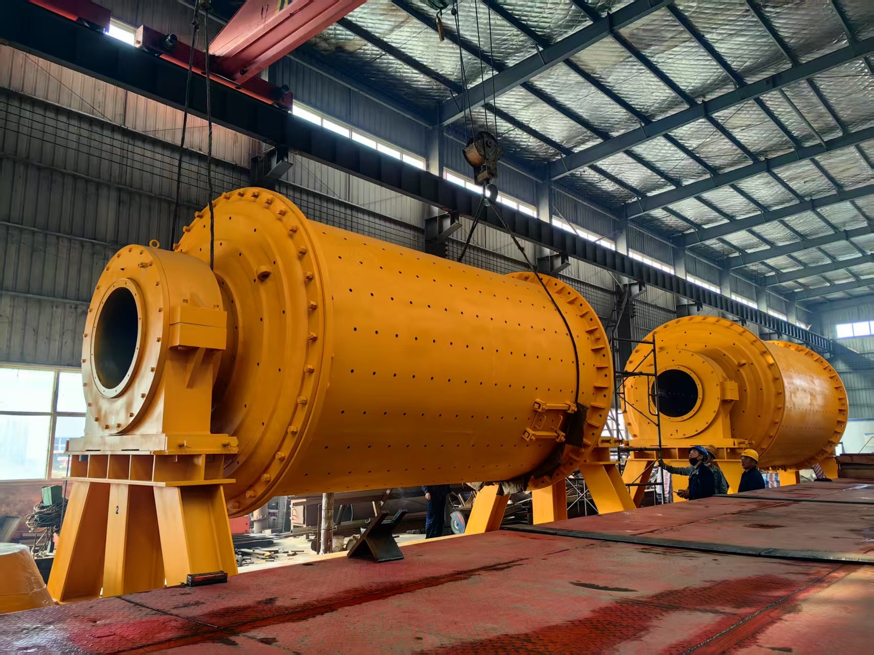 3.2 X 13m 3.8 X 13m Cement Ball Mill 380kw 475kw Cement Finish Mill