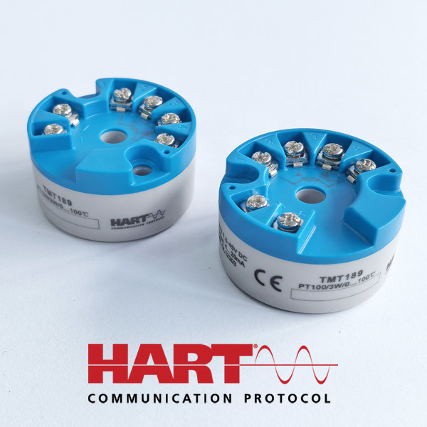 Quality PT100 Head Mounted Temperature Transmitter 2 Wire 4-20mA Output for sale