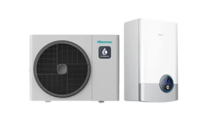 Hisense Hi-Therma Split Wall Mounted Air Conditioner - Side View