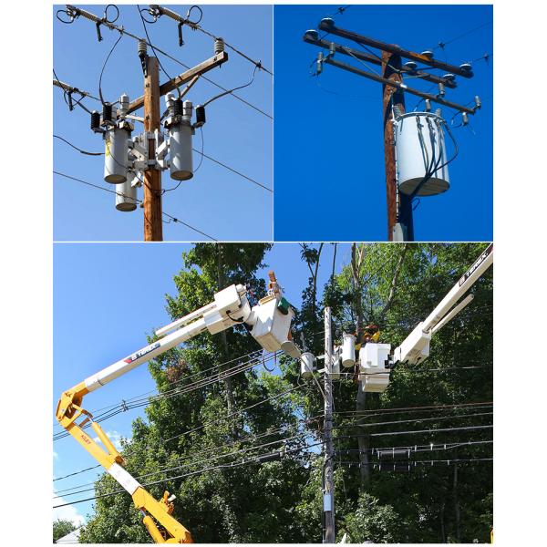 25kVA High Voltage Single Phase Pole Mounted Transformer with 98% Efficiency and Toroidal Technology
