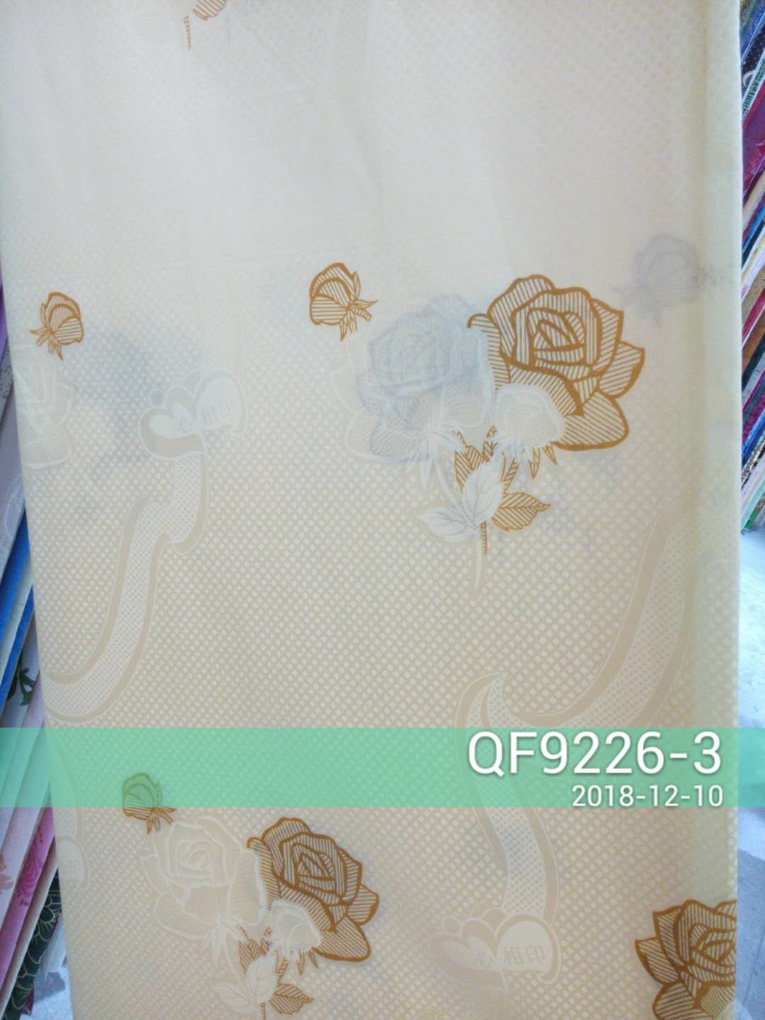 40g/M2 Polyester Printing Fabric , Tear Resistant Poly Pongee Fabric