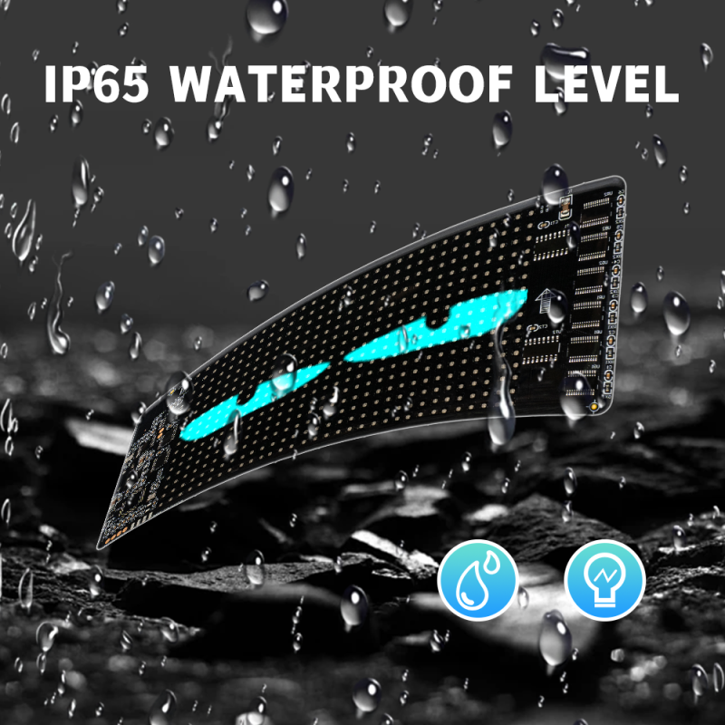 Harmchom HC Demon Eye Led Screen IP68 Waterproof App Remote Control for car
