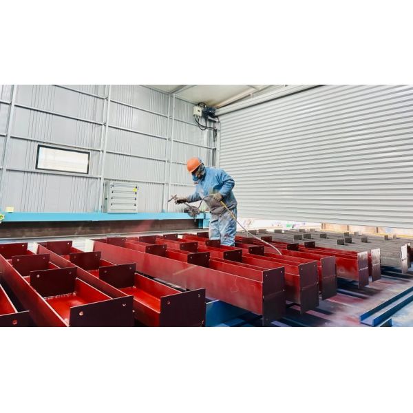 Recyclable Prefab steel Framed Agricultural Buildings Structure System Custom