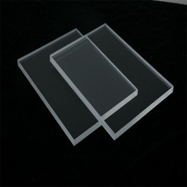 High Transparency Clear Acrylic Board 1.22x2.44m Size 2mm Thickness For Signs
