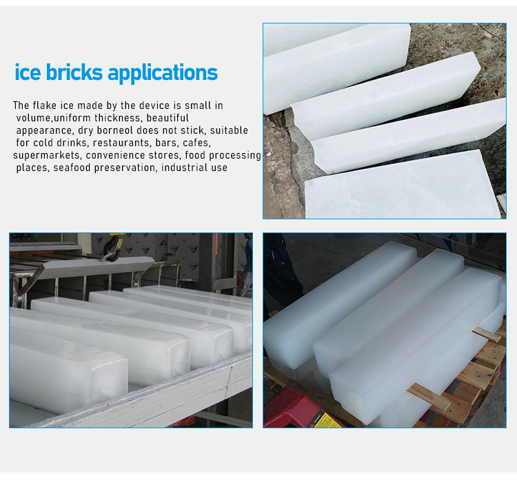 Automated Salt Water Ice Block Machine Single Phase Block Ice Maker Machine