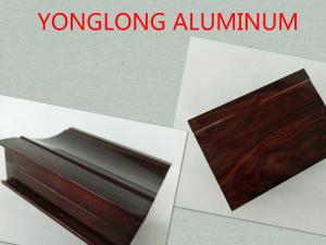 Quality Electrophoresis Aluminum Section Materials / Aluminum Door Profiles for sale