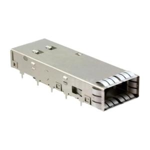 Buy cheap 2110487-1 Position QSFP+ Cage Connector Solder Through Hole from wholesalers