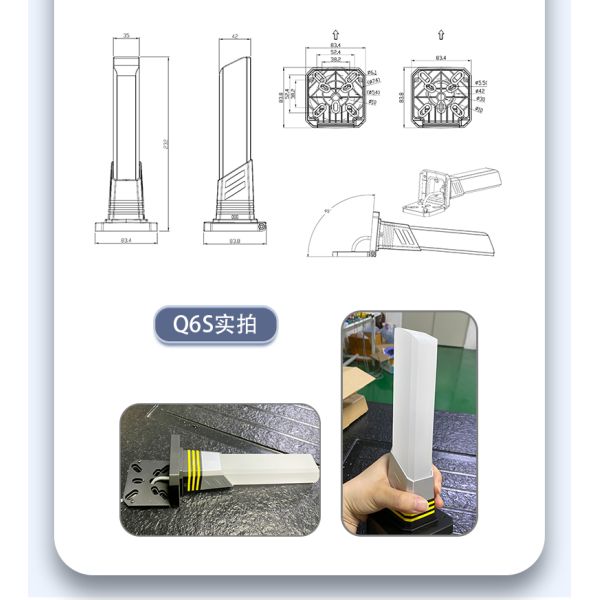 9W Industrial Stack Light DC 12V CNC Machine Light IP50 Fixed By Screw
