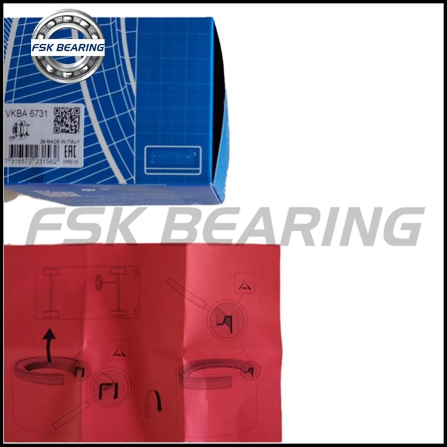 VKBA6731 Russian Car Double Row Angular Contact Ball Bearing Repair Kit Warranty