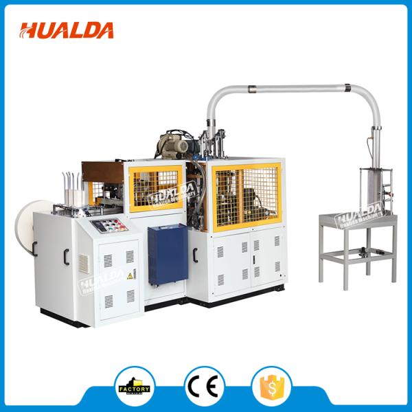 Popular disposable baking cake folding tray food container moulding forming machine