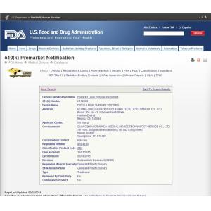 Beijing Sincoheren beauty and aesthetic Certifications