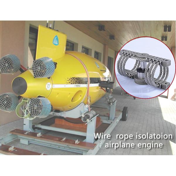 vibration isolatoion of airplane engine