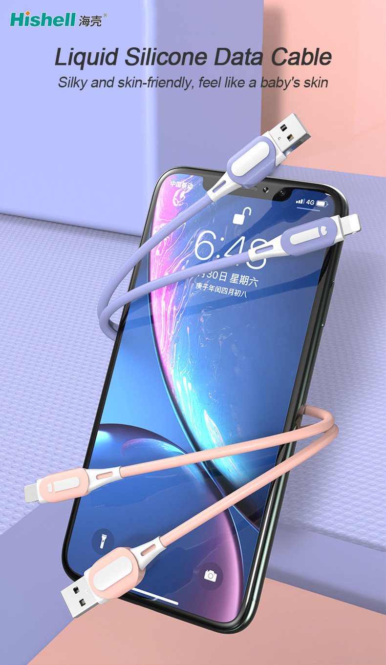 Stainproof Length 1.2M Fast Charging USB Cord , Multiscene Cell Phone Data Cable