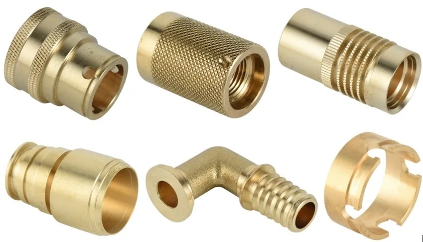 Customized Precision CNC Brass Parts Hardness OEM Milling Parts